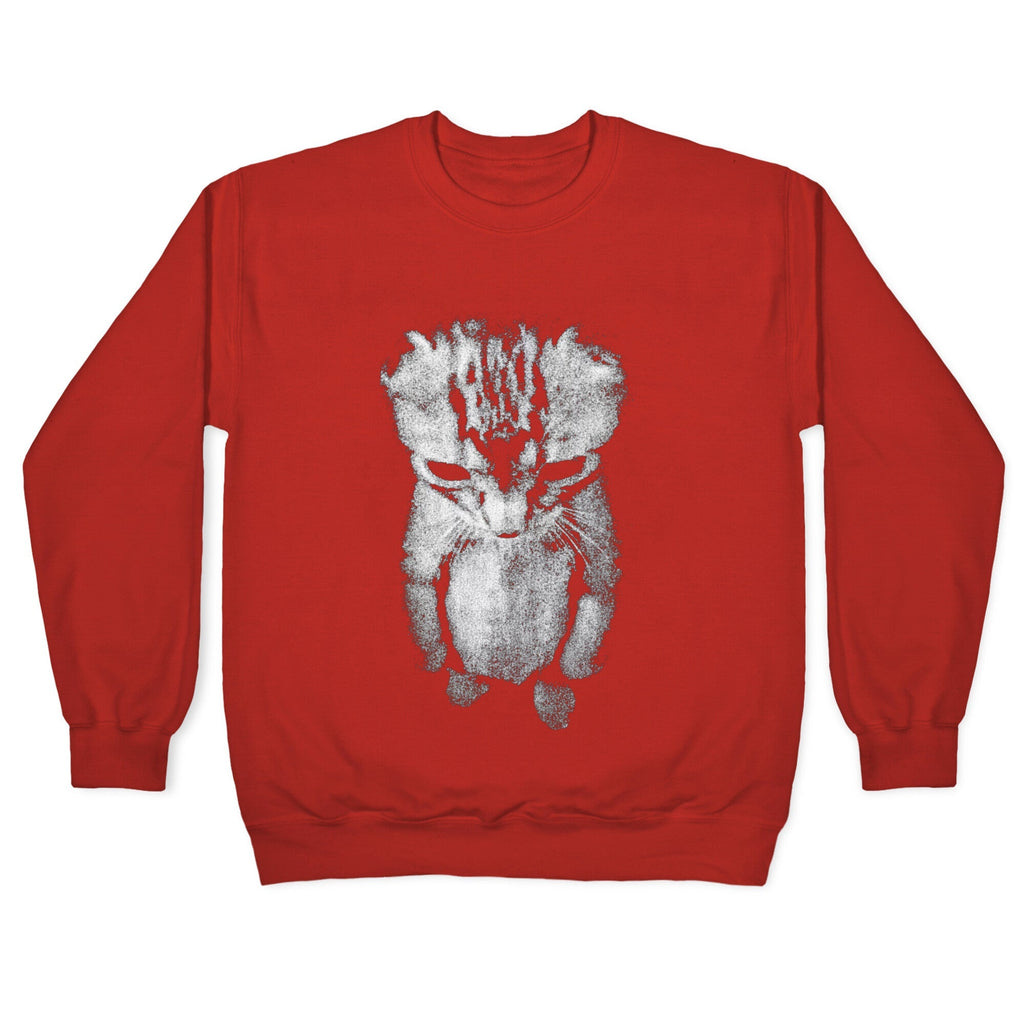 Sad Little Cat Crewneck Sweatshirt