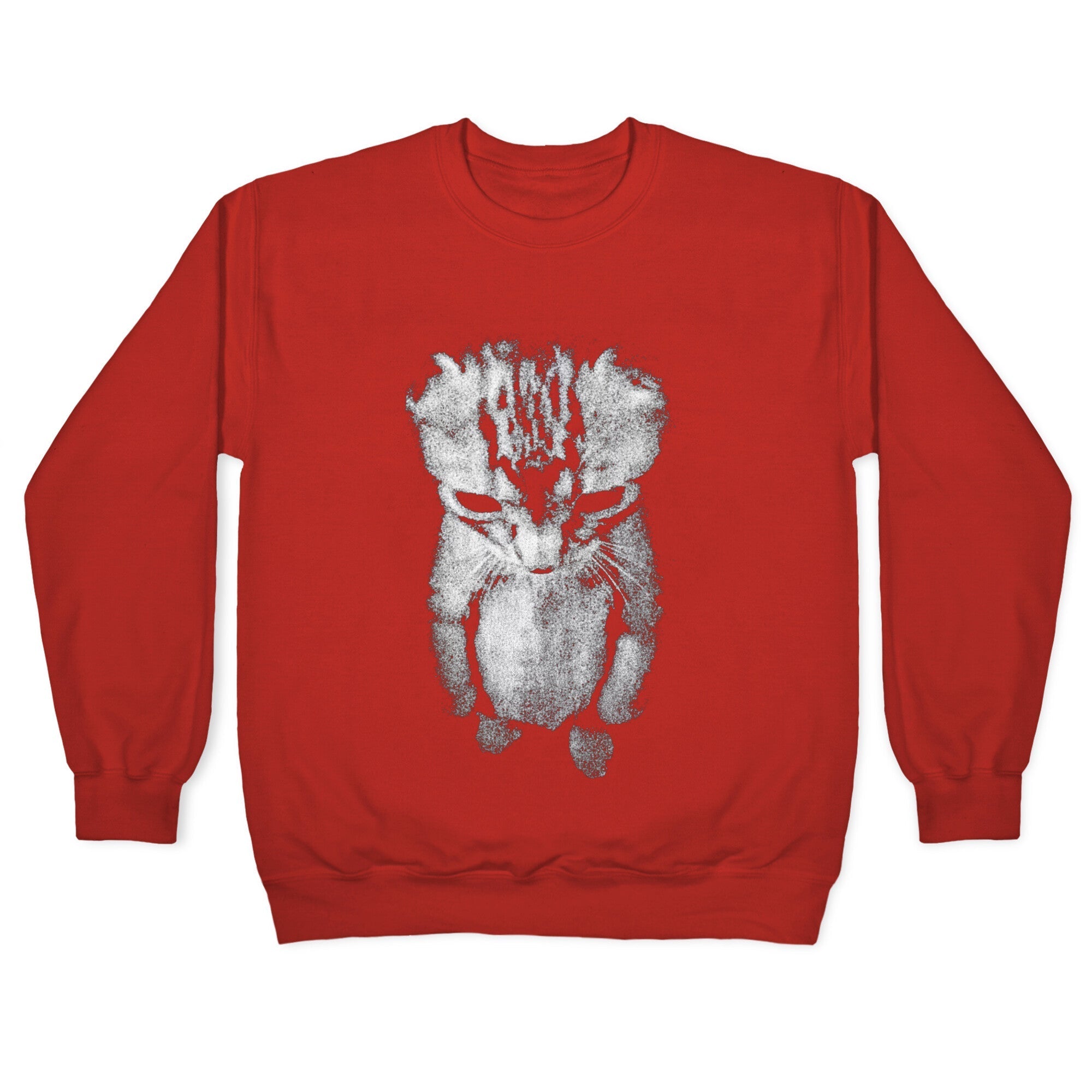 Sad Little Cat Crewneck Sweatshirt