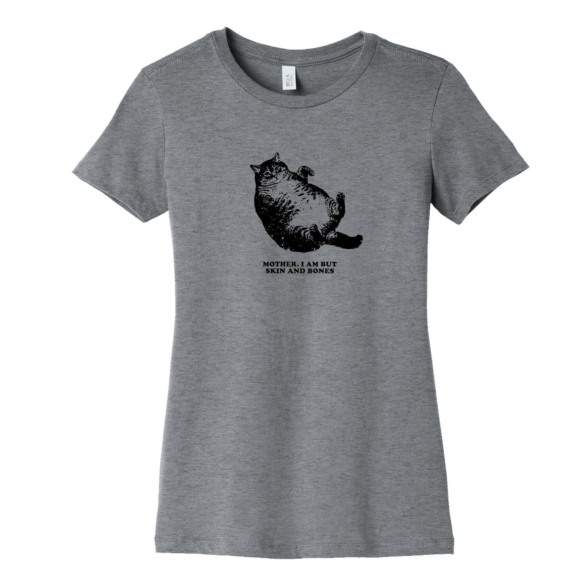 I Am But Skin And Bones Womens Cotton Tee