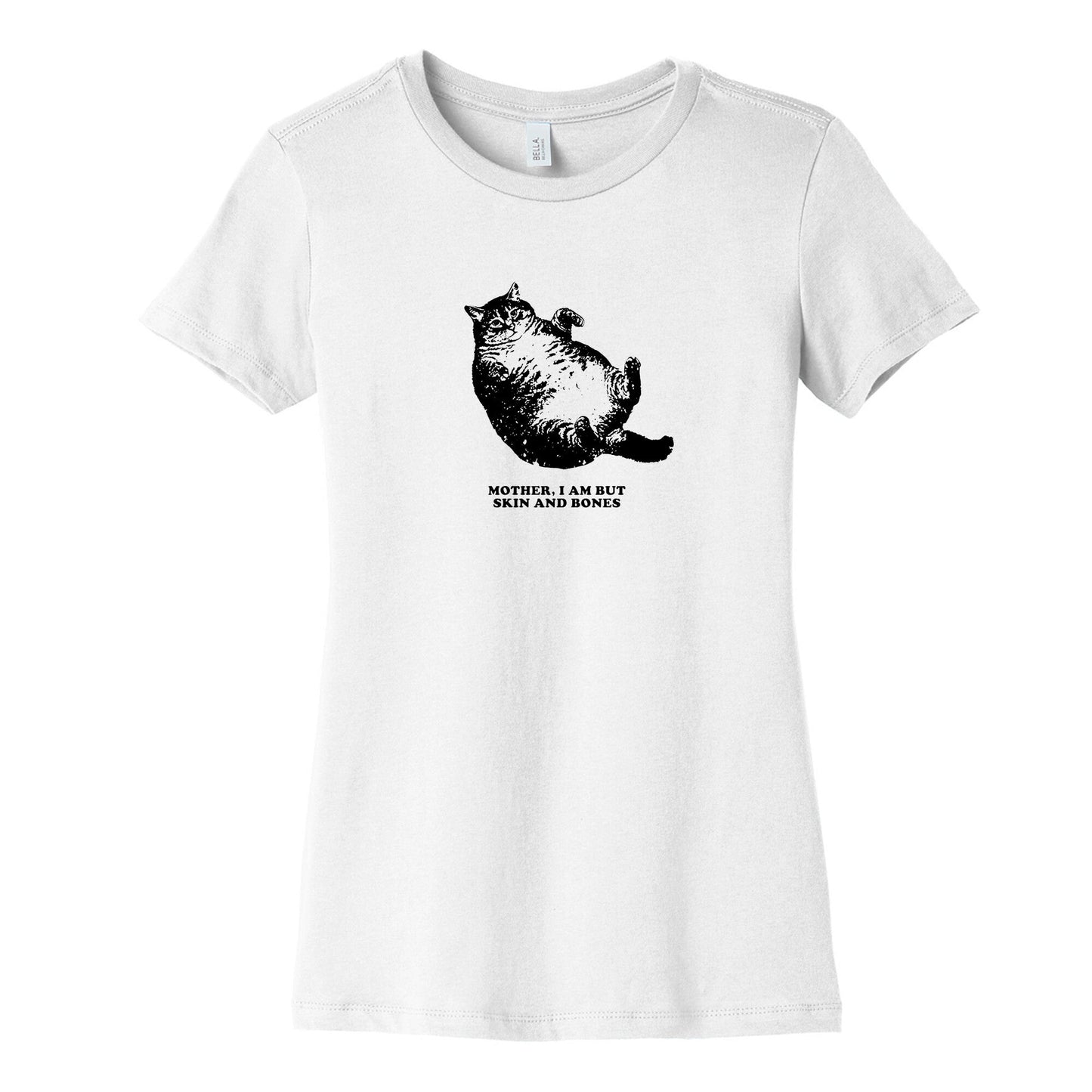 I Am But Skin And Bones Womens Cotton Tee