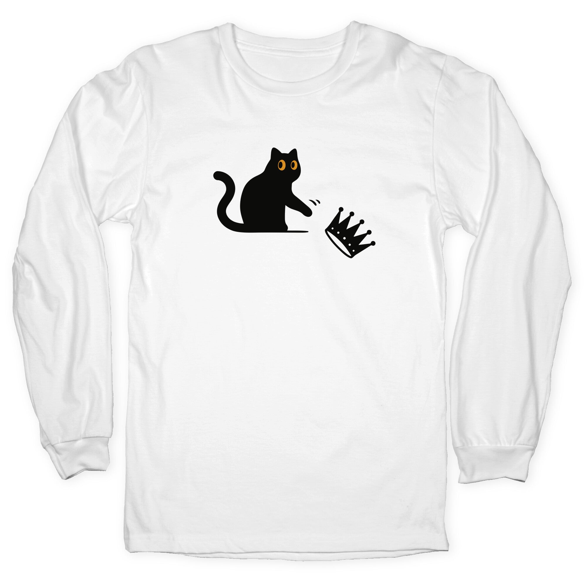 No Kings Cat Longsleeve Tee