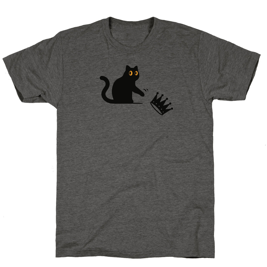 No Kings Cat Unisex Triblend Tee