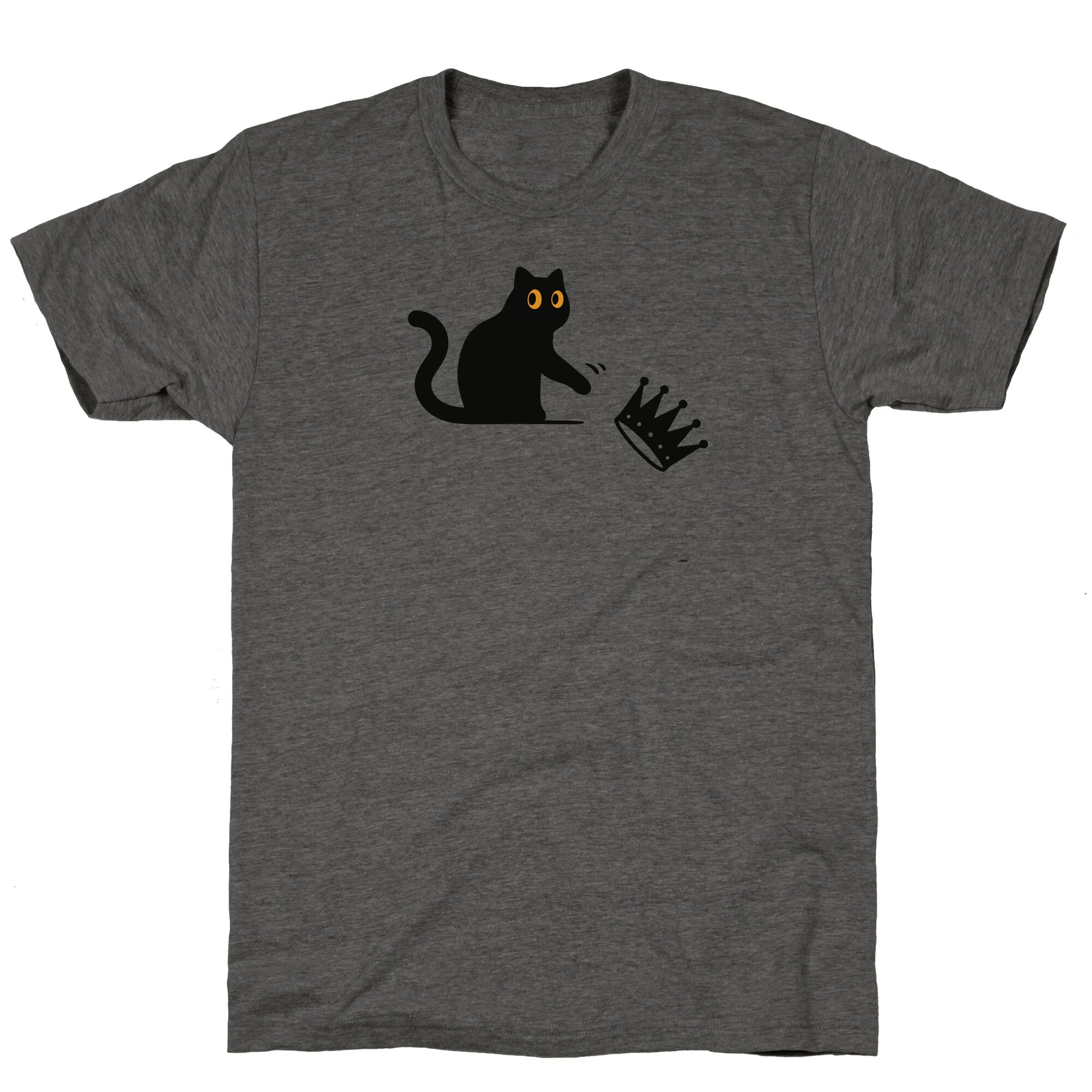 No Kings Cat Unisex Triblend Tee