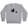 No Kings Cat Crewneck Sweatshirt