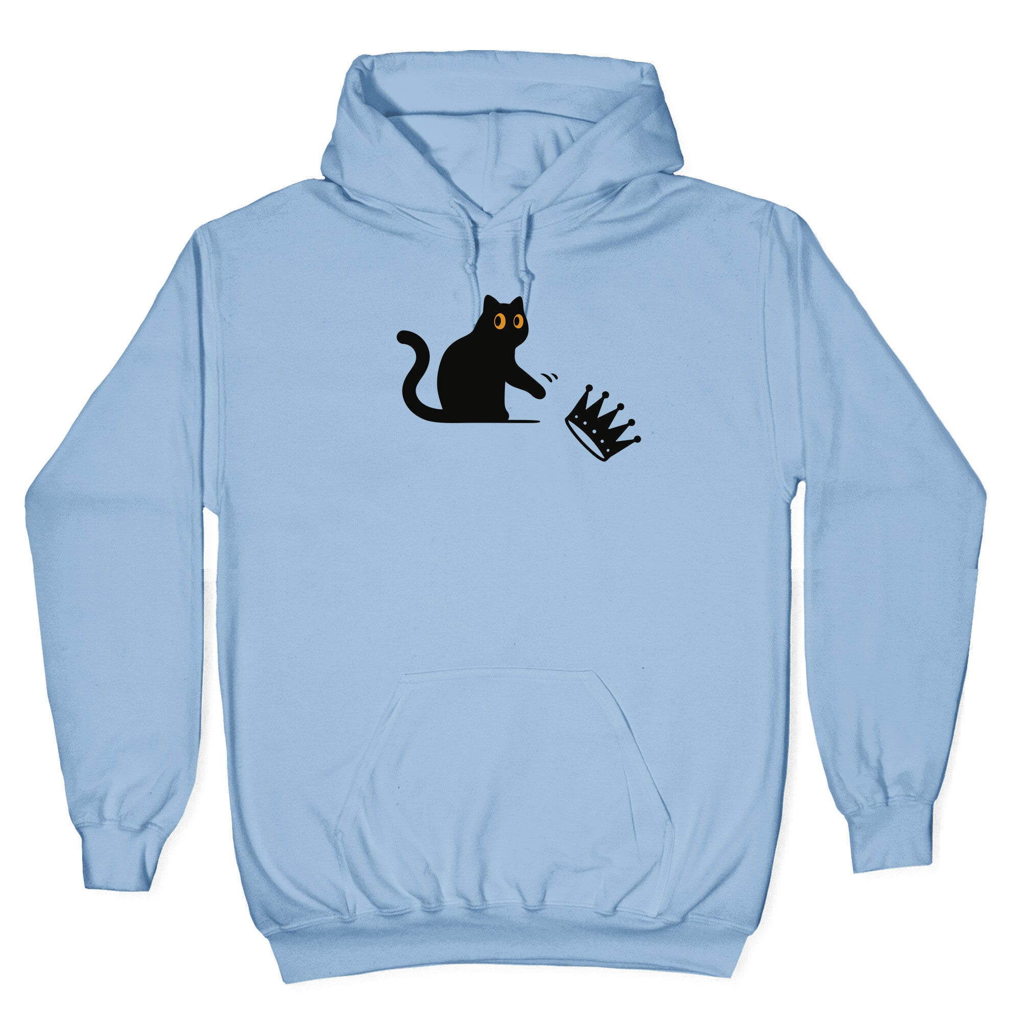 No Kings Cat Hoodie