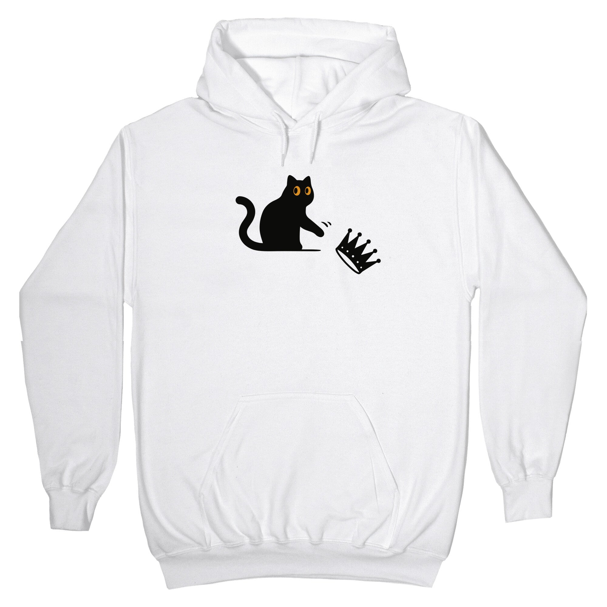 No Kings Cat Hoodie