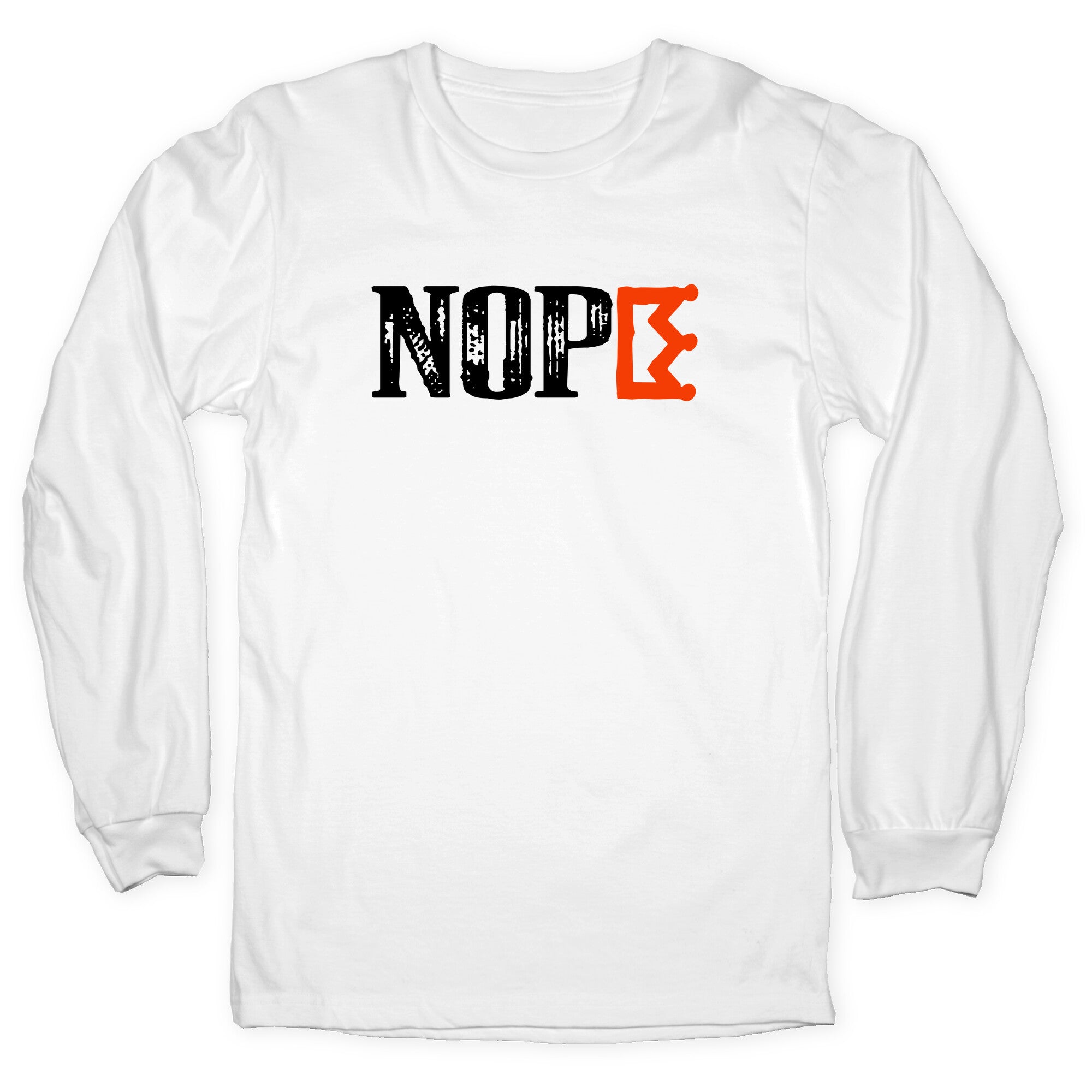 No Kings NOPE Longsleeve Tee