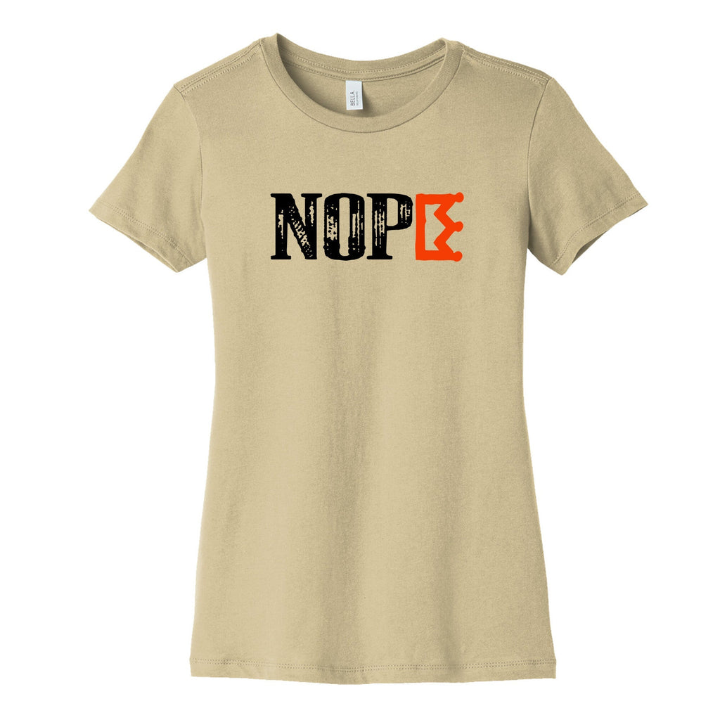 No Kings NOPE Womens Cotton Tee