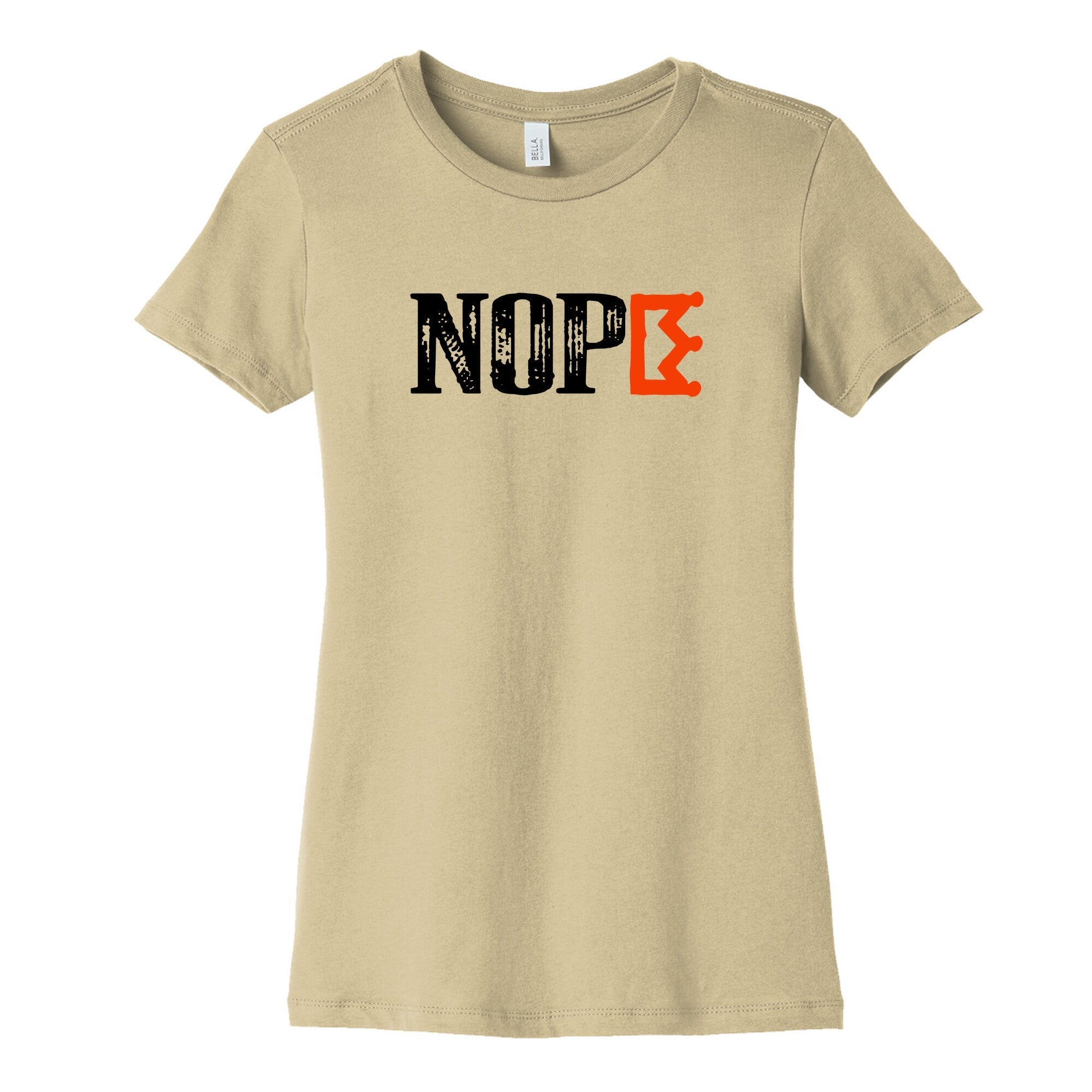 No Kings NOPE Womens Cotton Tee