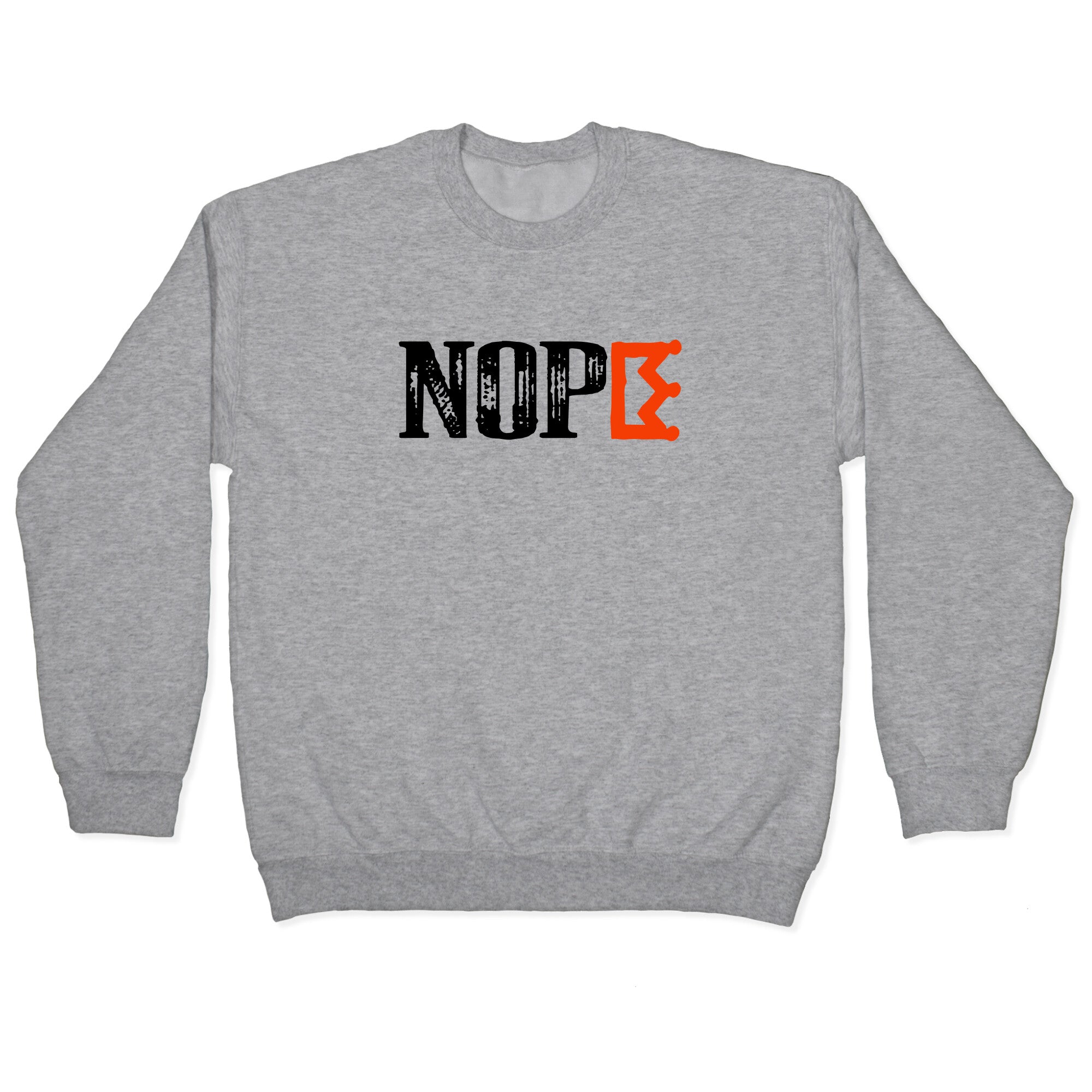 No Kings NOPE Crewneck Sweatshirt