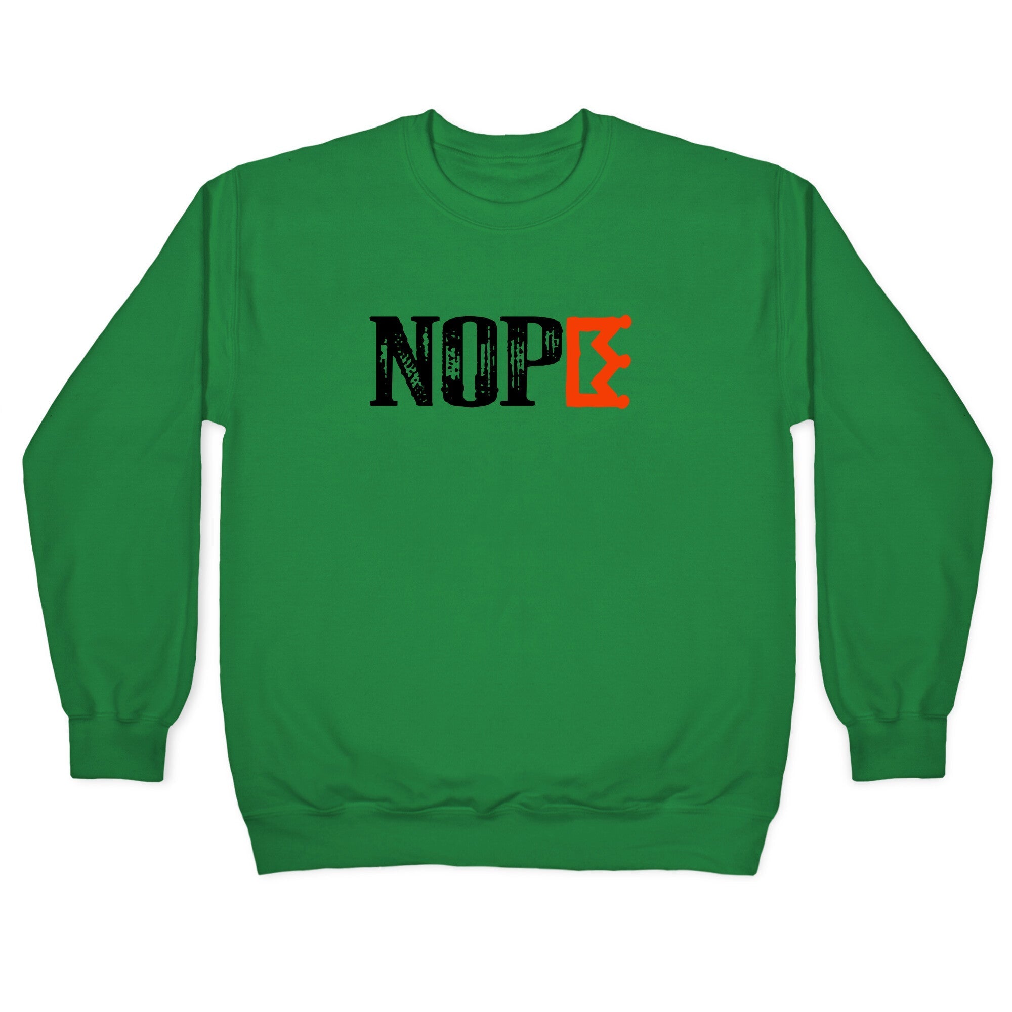 No Kings NOPE Crewneck Sweatshirt