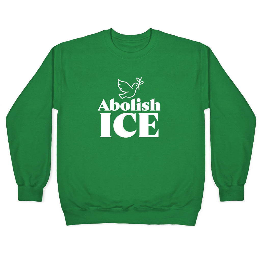 Abolish ICE Dove Crewneck Sweatshirt