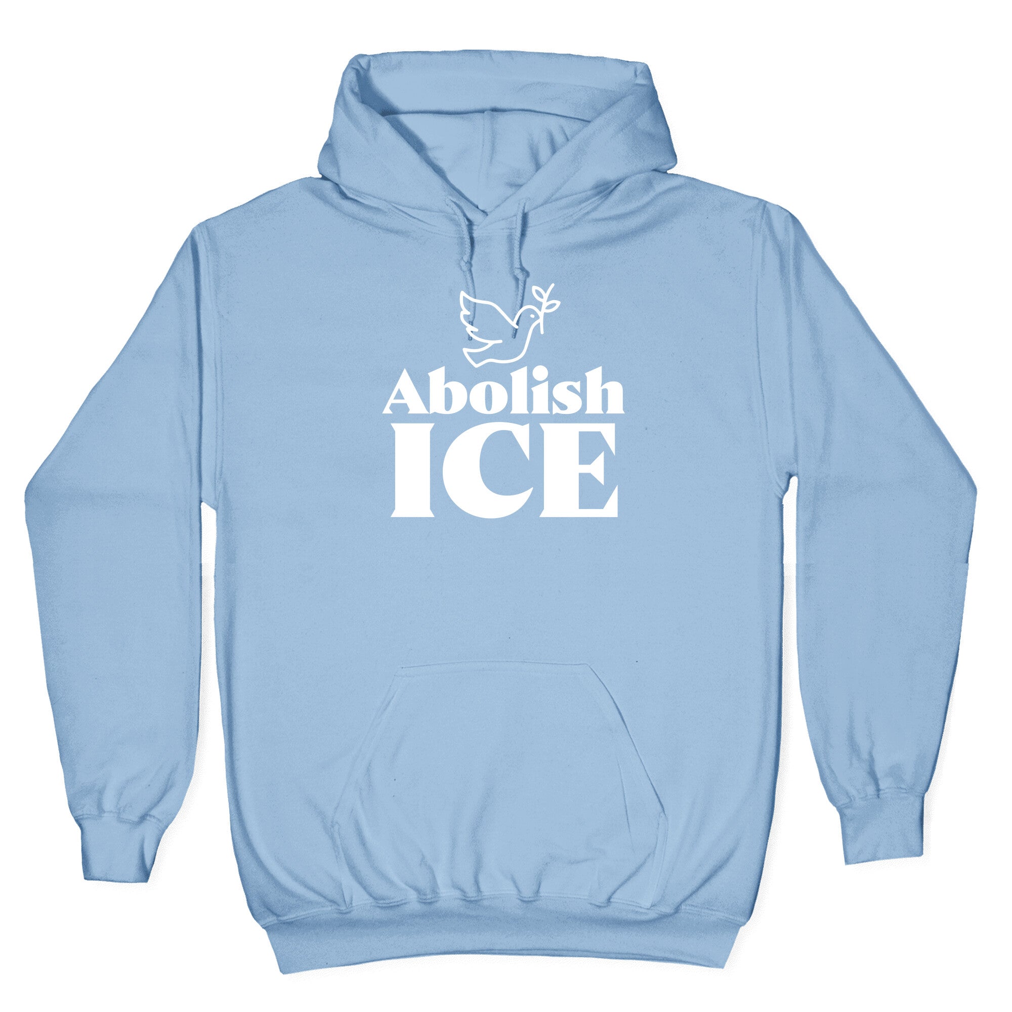 Abolish ICE Dove Hoodie