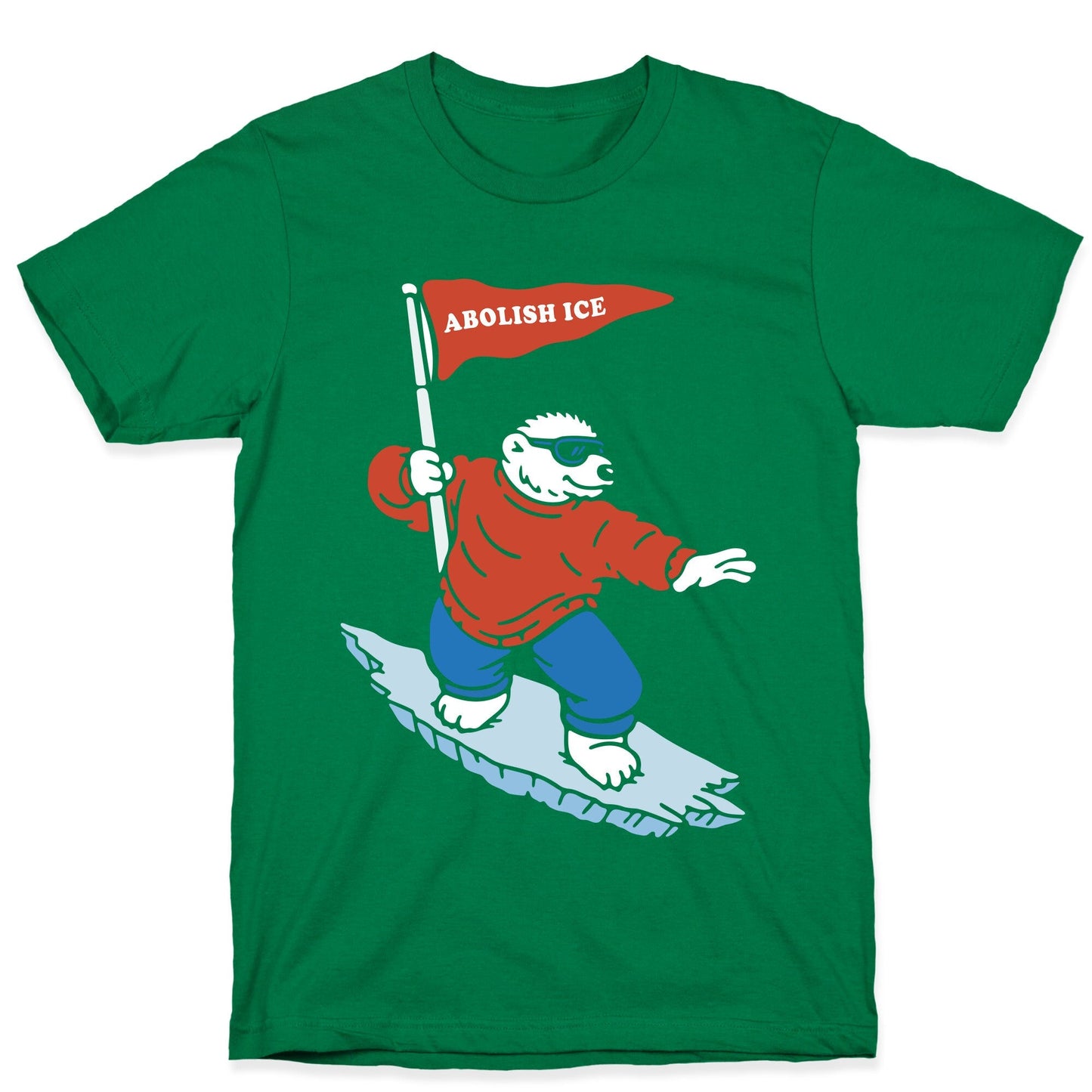 Abolish ICE Bear T-Shirt