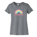 Abolish ICE Rainbow Womens Cotton Tee