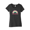 Abolish ICE Rainbow Womens Triblend Tee