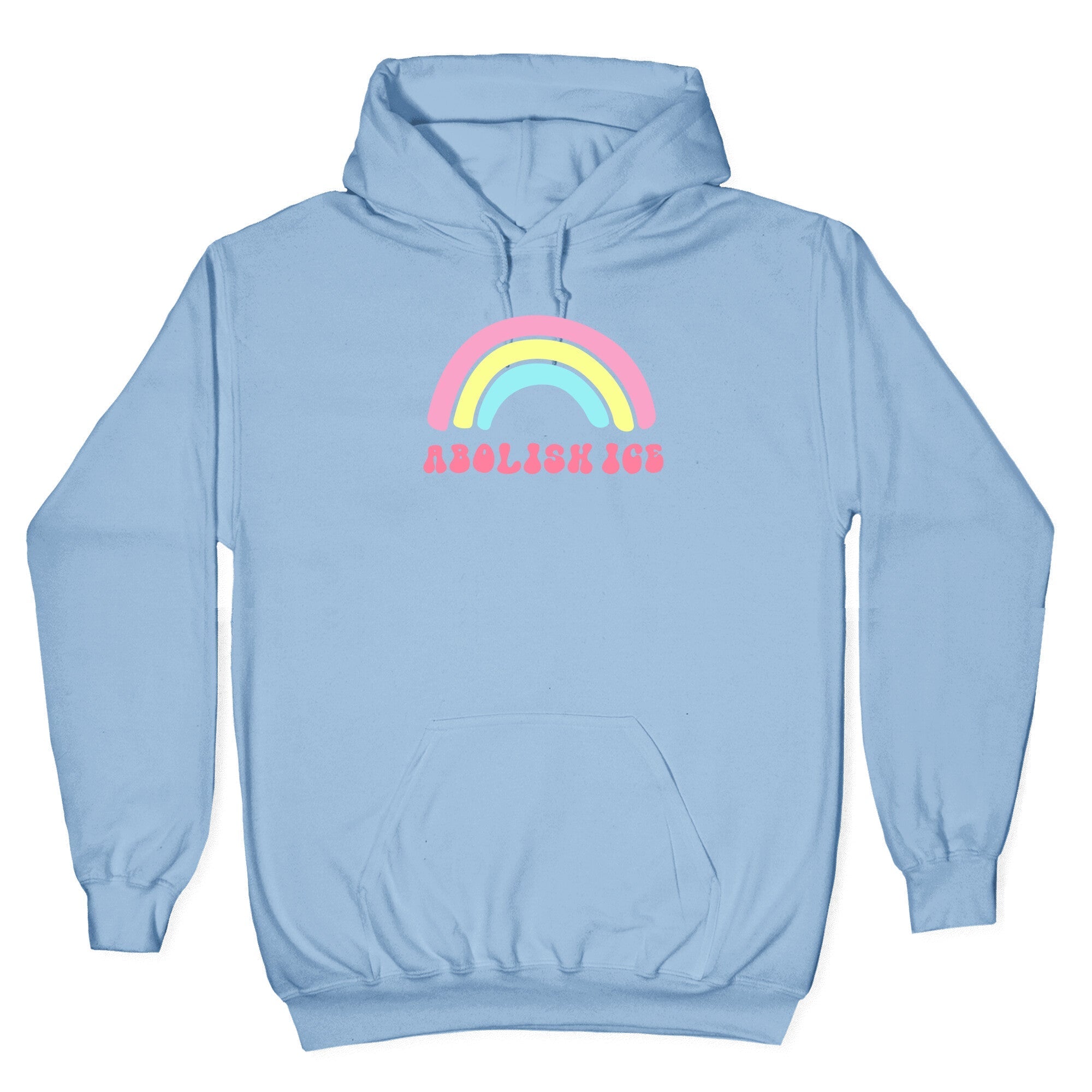 Abolish ICE Rainbow Hoodie