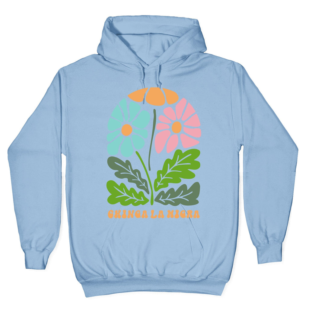 Chinga La Migra Flower Hoodie
