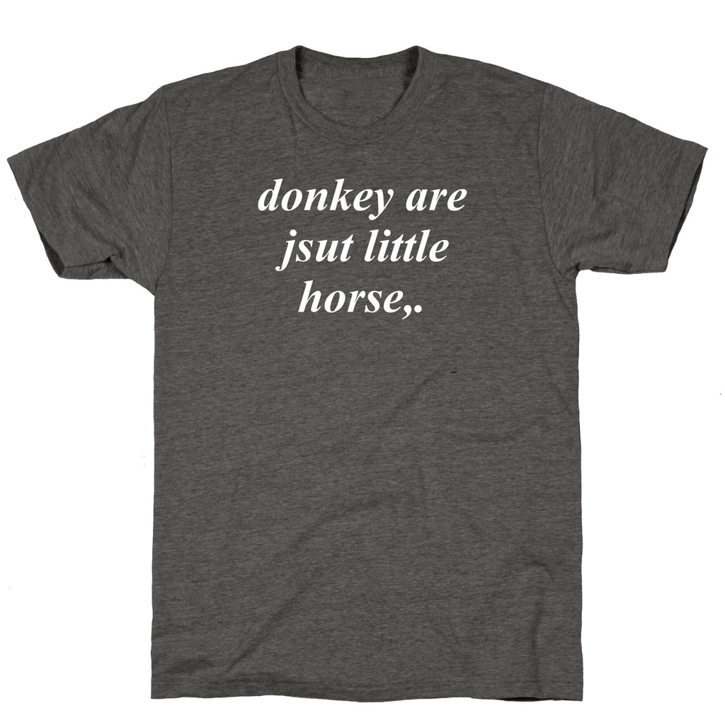 Donkey Unisex Triblend Tee