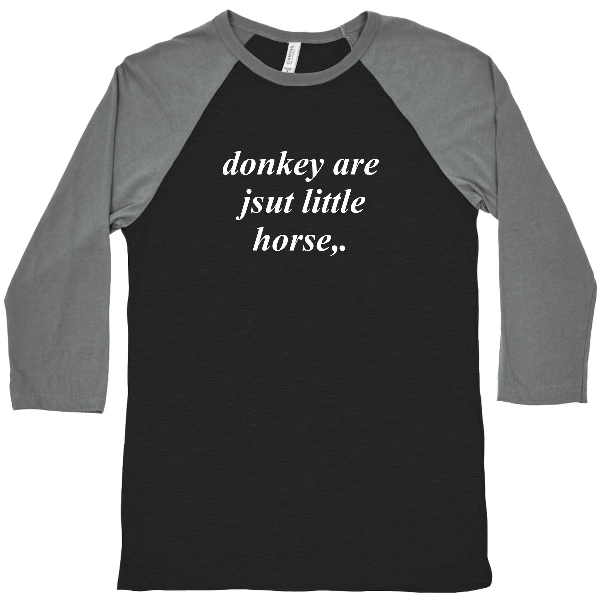 Donkey Baseball Tee