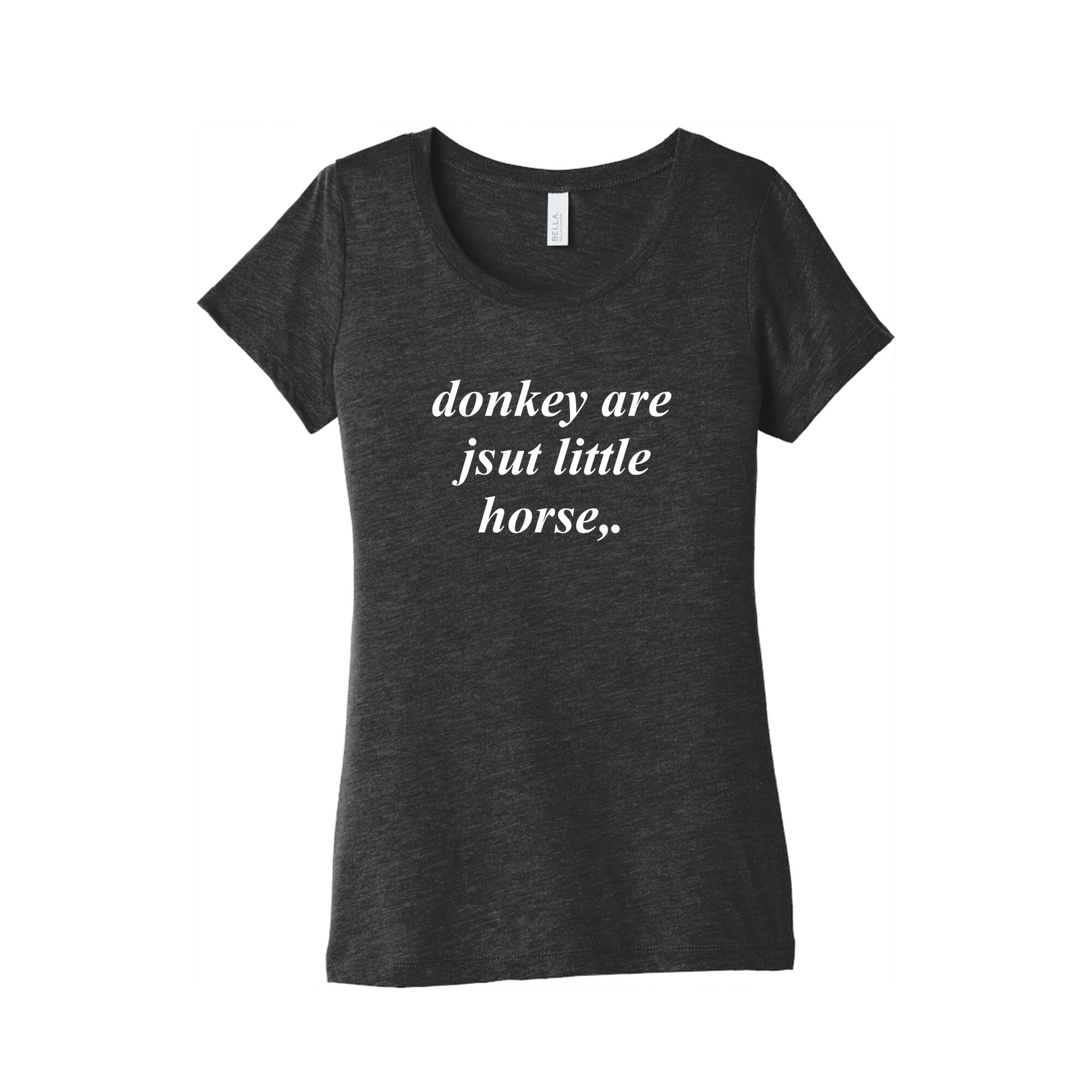 Donkey Womens Triblend Tee
