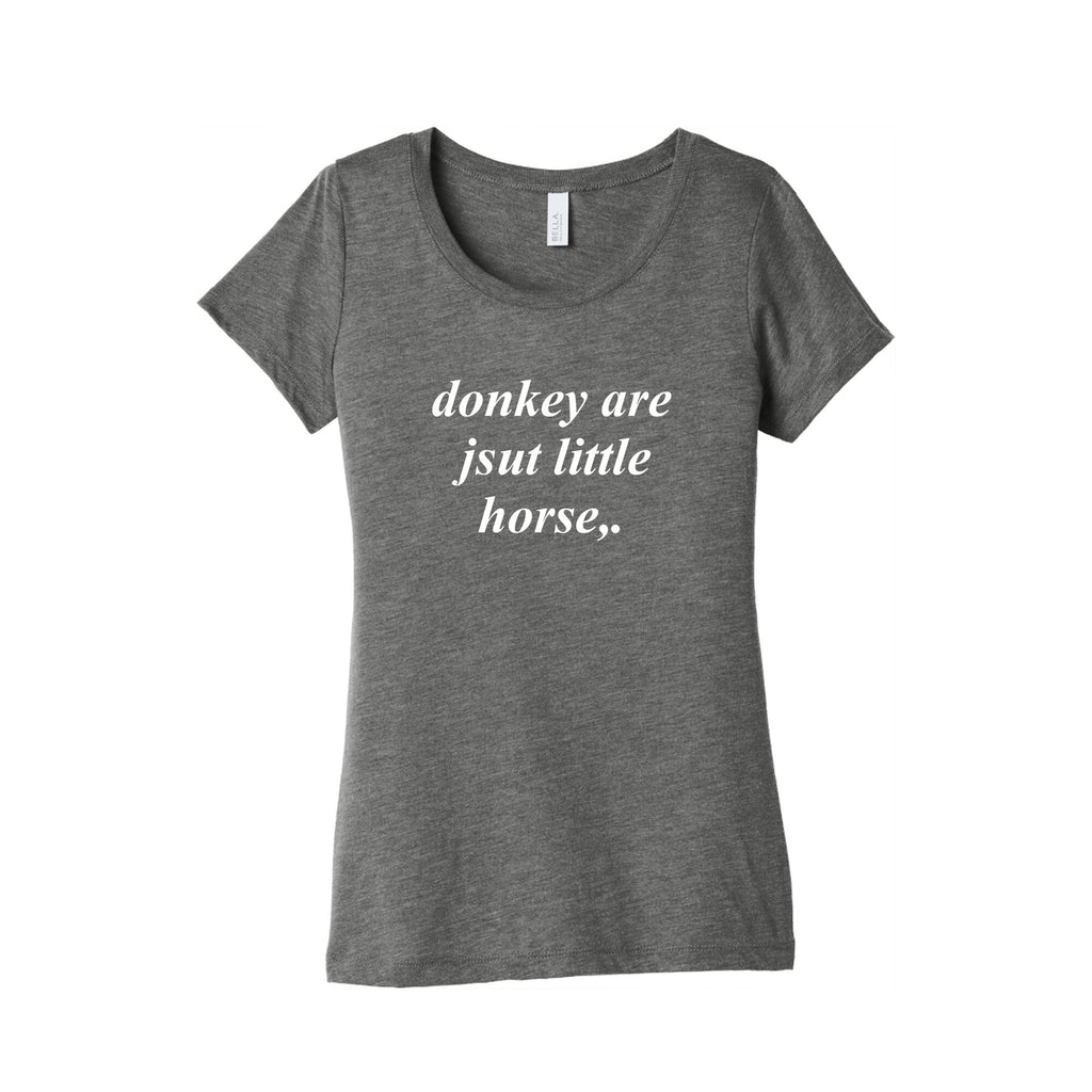 Donkey Womens Triblend Tee
