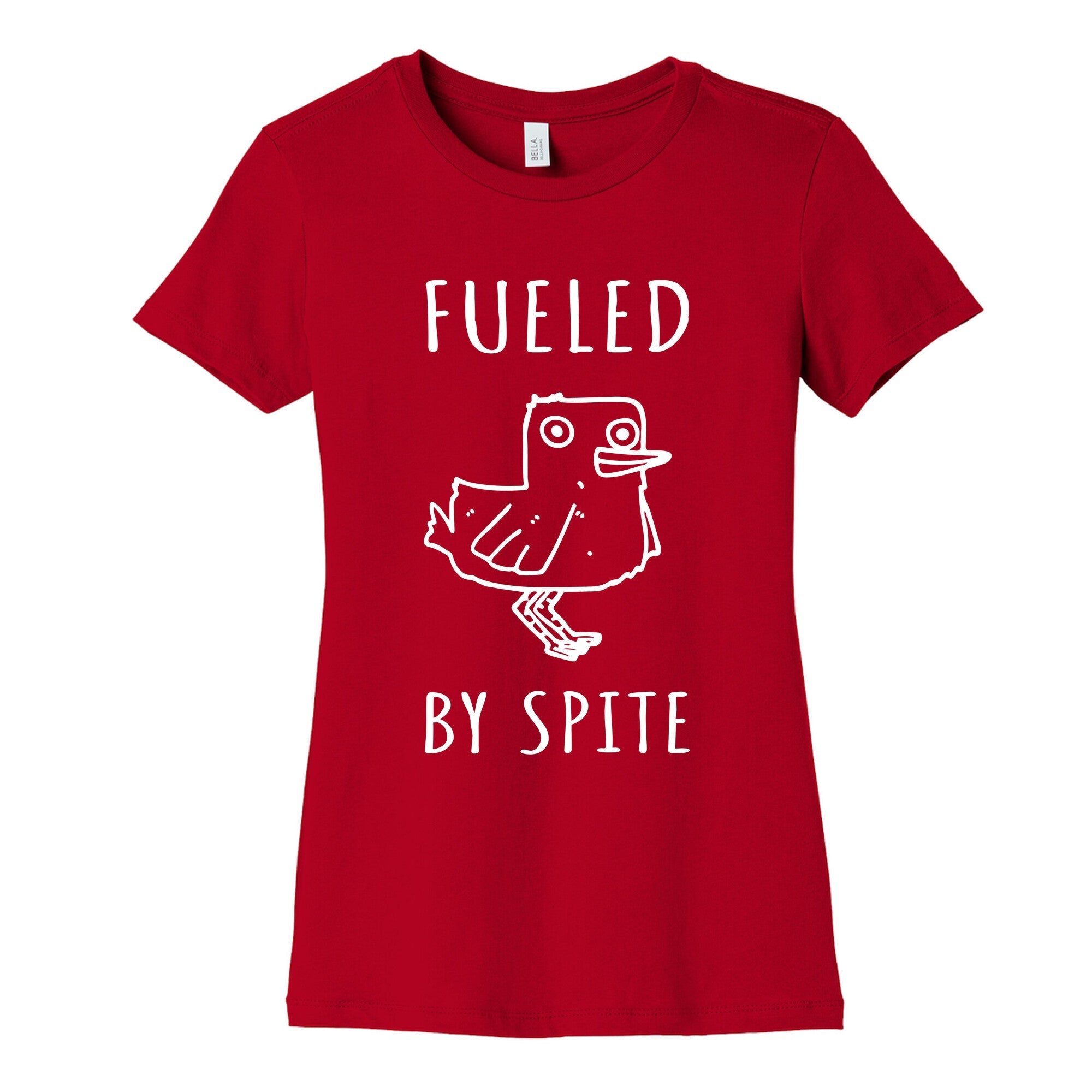 Fueled By Spite Womens Cotton Tee