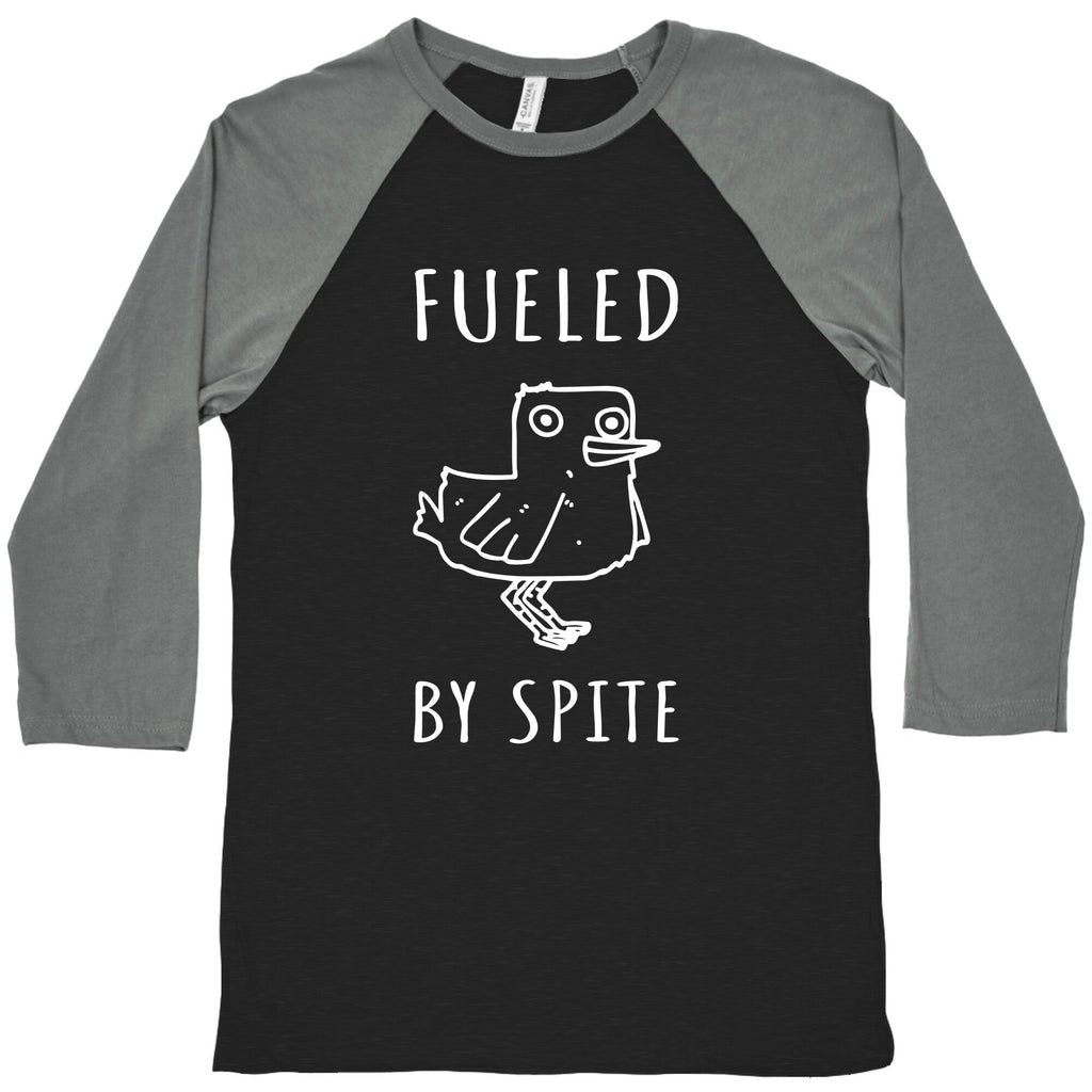 Fueled By Spite Baseball Tee