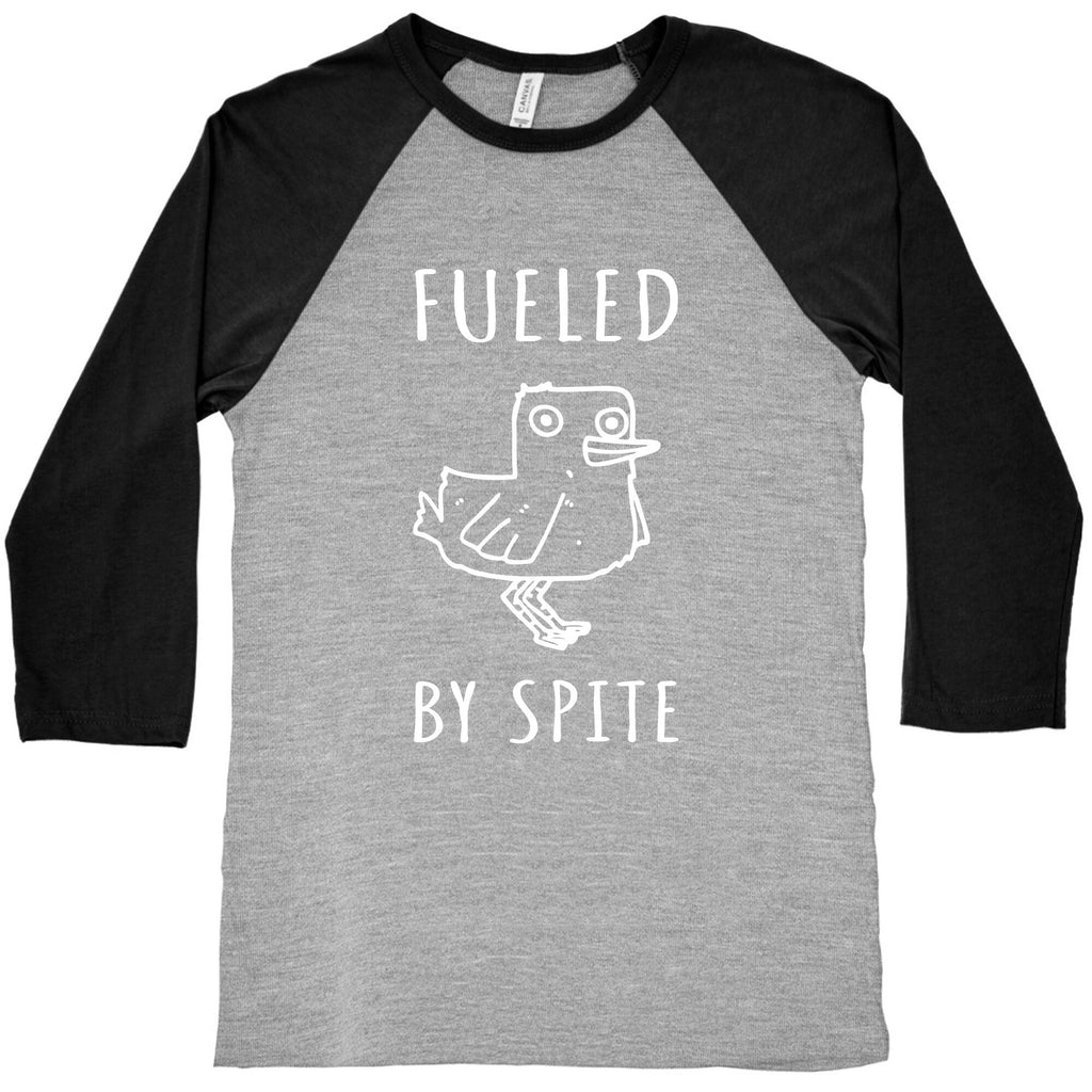 Fueled By Spite Baseball Tee