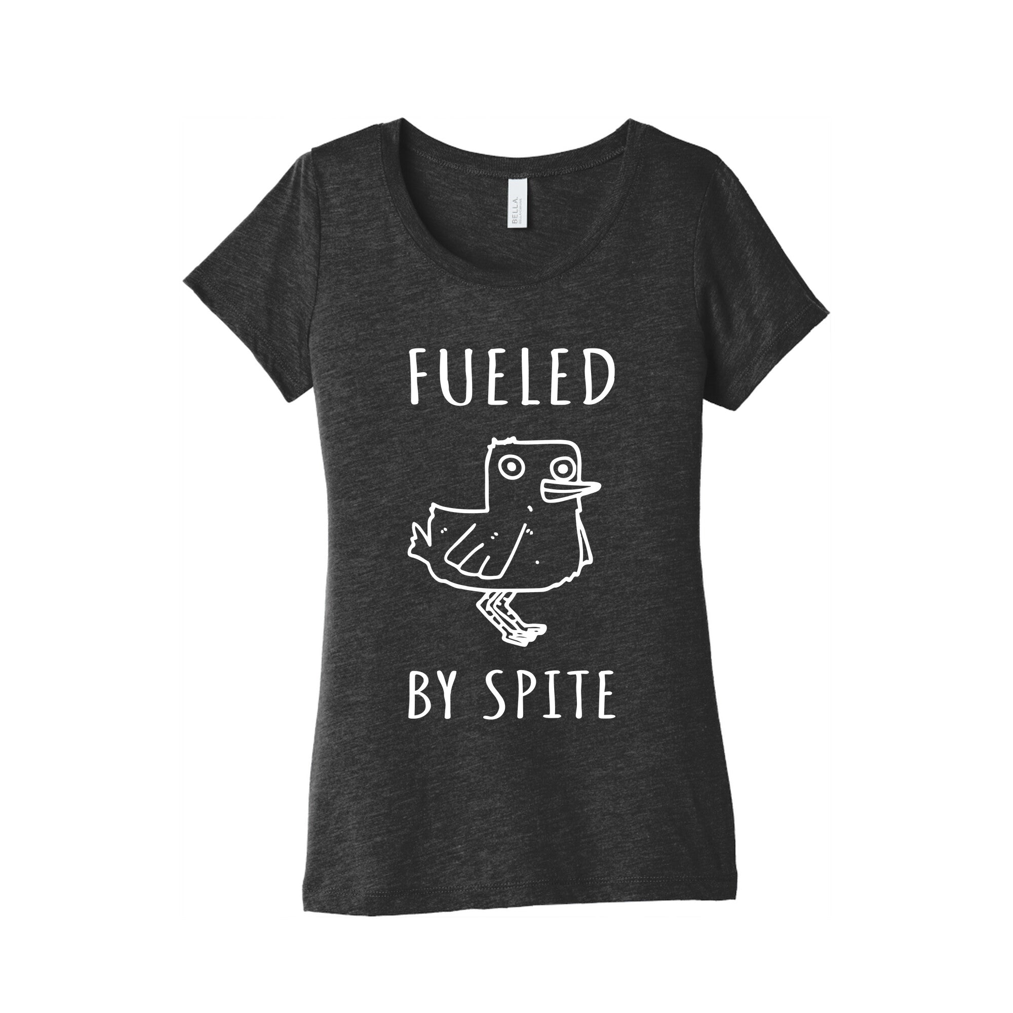 Fueled By Spite Womens Triblend Tee