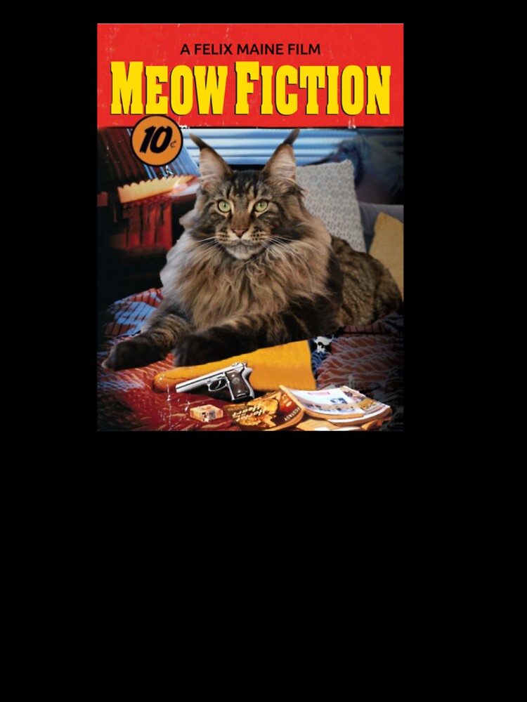 Cat Movie Poster Fiction Novelty by Cecil-Blackwell