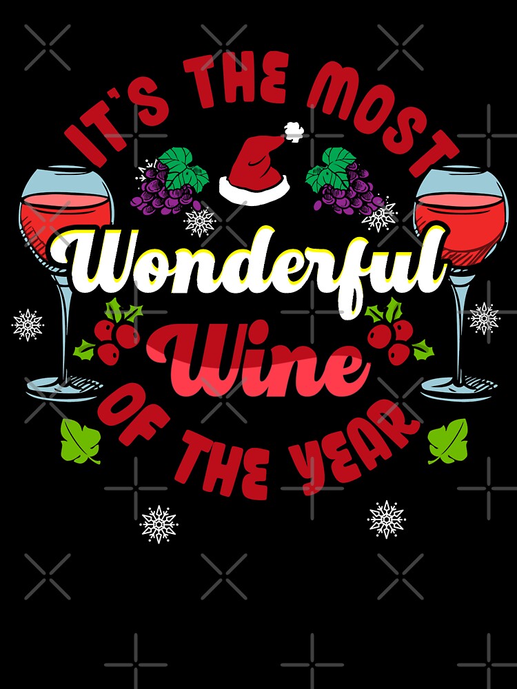 It’s The Most Wonderful Wine of The Year | Wine Lovers by Dancing Dolphin Crafts