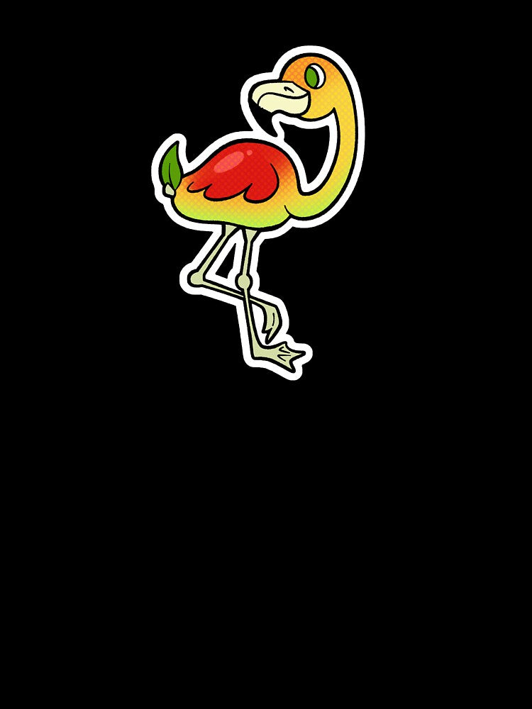 Flamango - Flamingo Mango by Stale-Cupcake-Scribbles