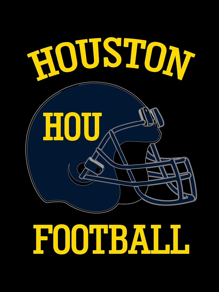 Houston Football T-Shirt for Men and Women by AllStarMerch