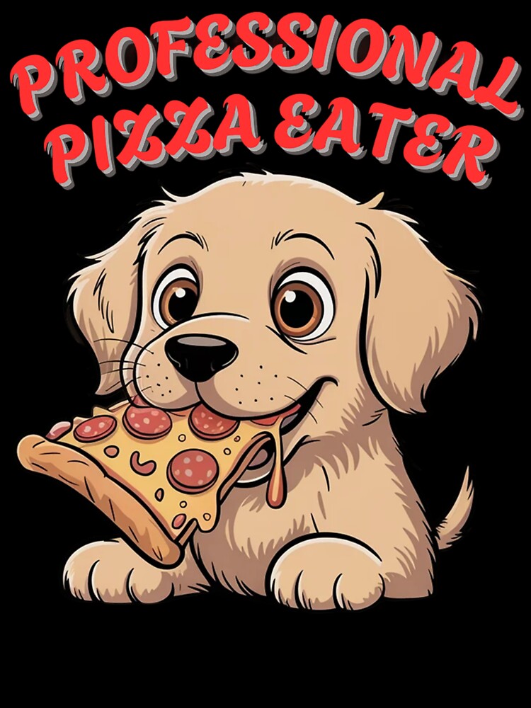Professional Pizza Eater Cute gifts by ThePixelAlchemy