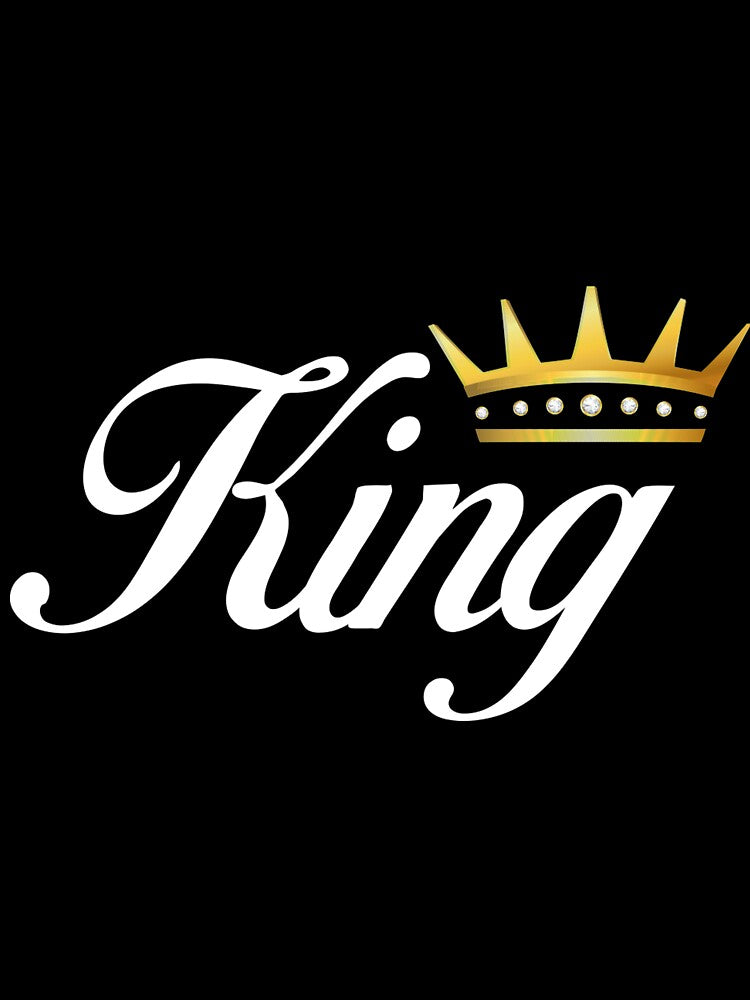 King Crown T-Shirt for Men and Women by AllStarMerch