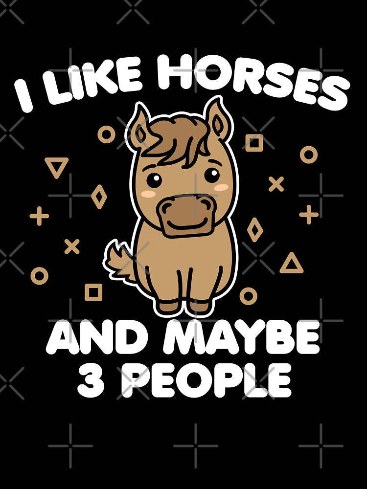 I like horses and maybe 3 people by 23mangoes