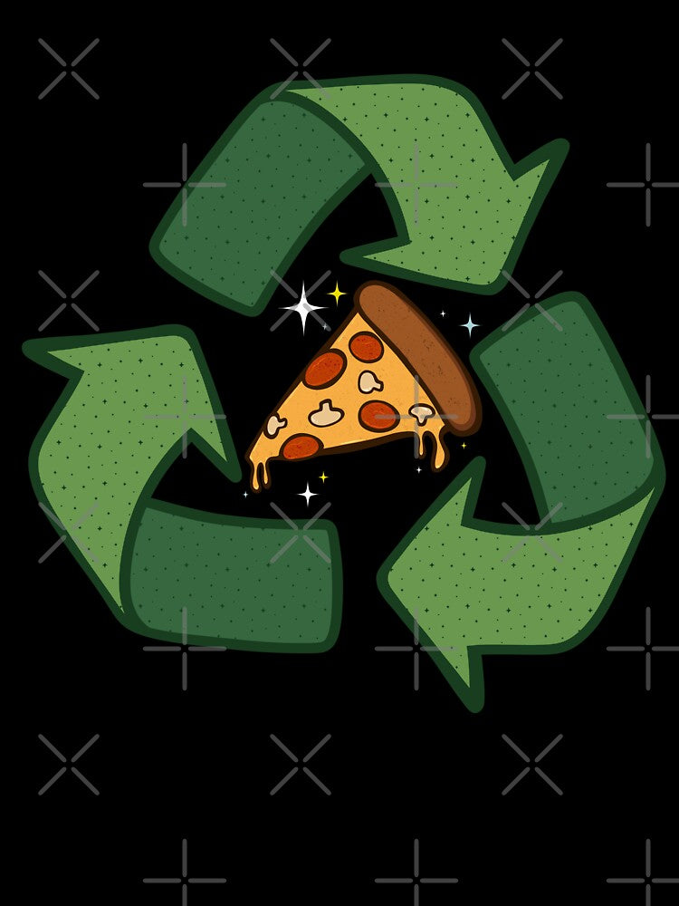 Recycle Pizza by Albert Diggs