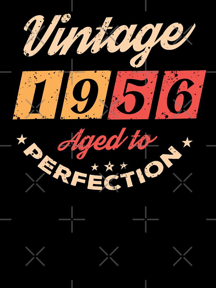 Born in 1956 vintage 70th birthday gift by Alexaltay