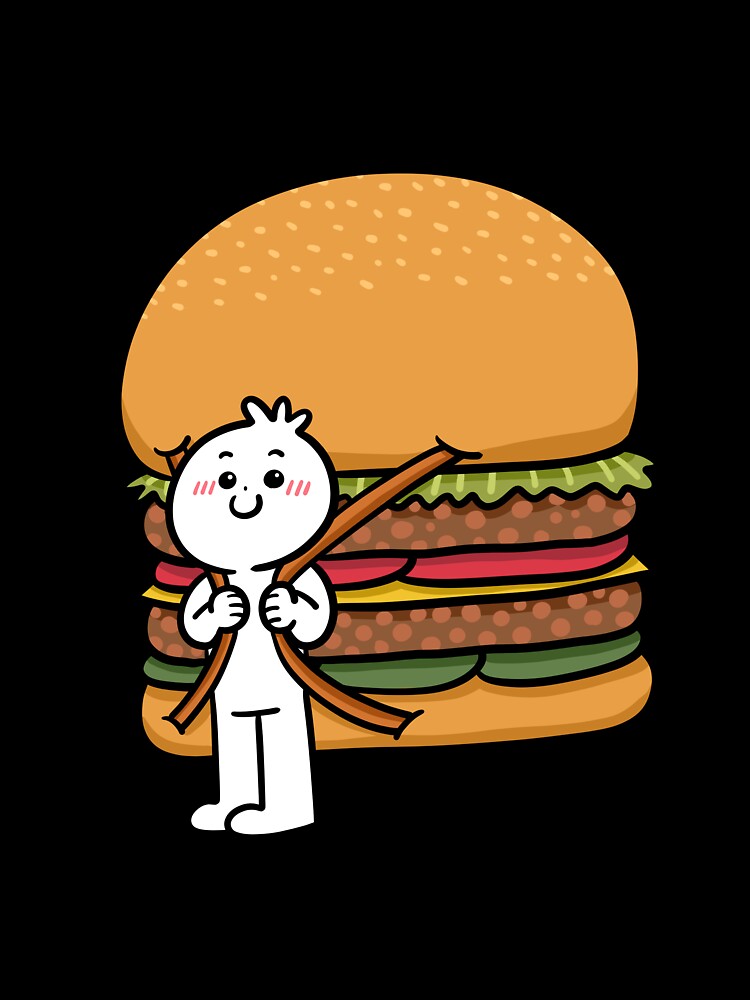 Backpack burger by bubboboon