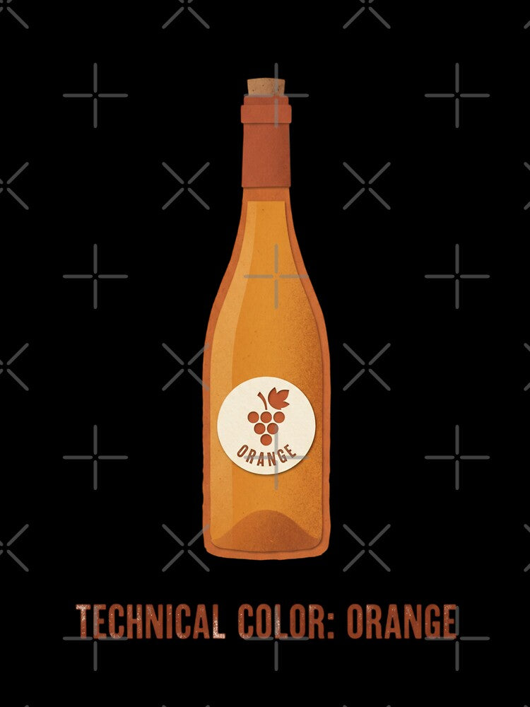 Technical Color Orange Wine Minimalist Aesthetic by JaphstarCreatives