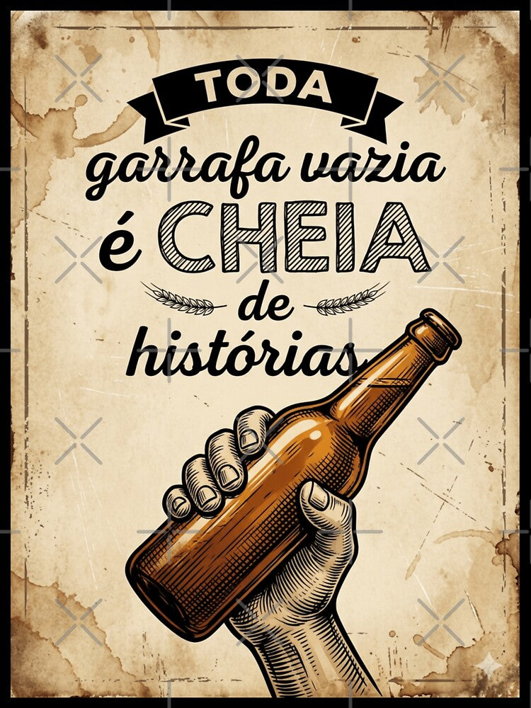 Toda Garrafa Vazia é Cheia de Histórias by GoodOldVintage