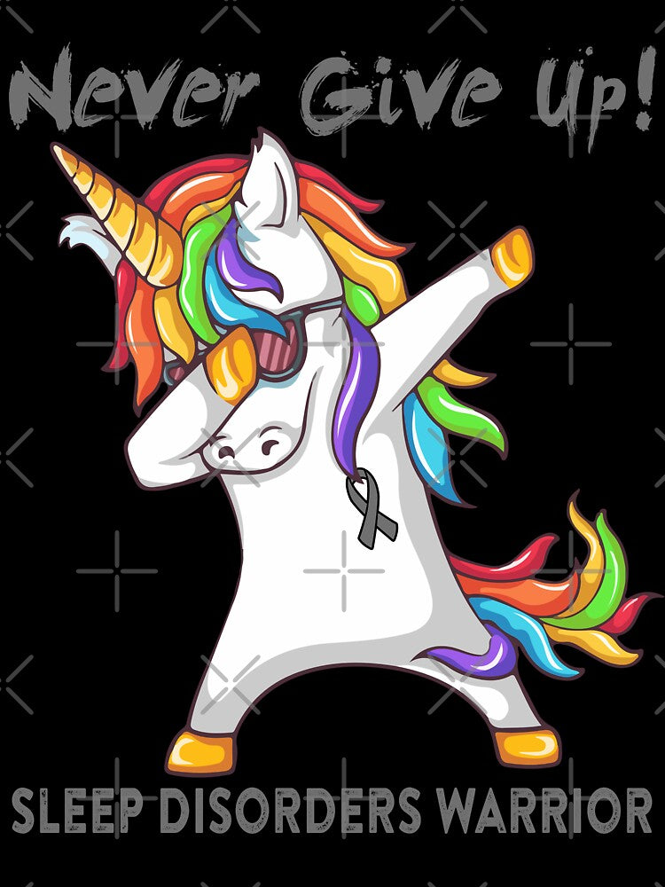 Sleep Disorders Warrior - Never Give Up! - Support Sleep Disorders Warrior Gifts by whlrcheryl