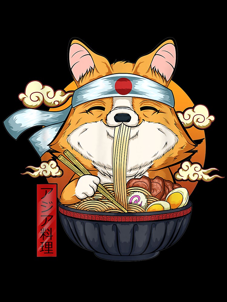 Ra Corgi Dog Anime Japanese Gift by tolivia