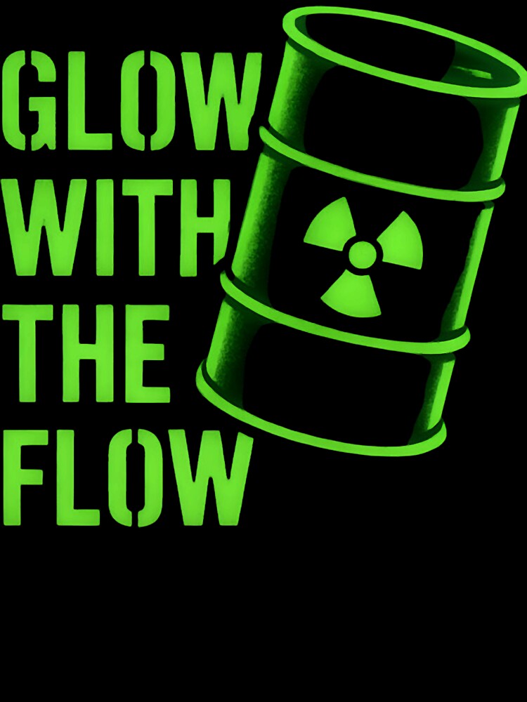 Glow With The Flow – Nuclear Irony Dark Humor by obinmoon