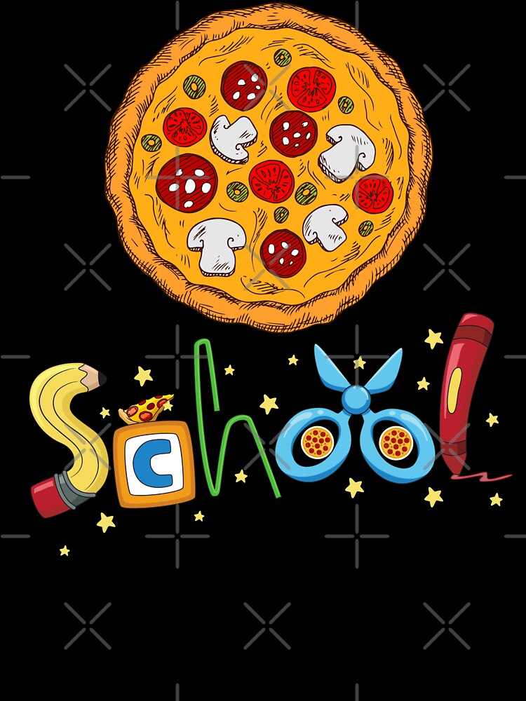 Funny Pizza school, pizza is life gifts by fra02