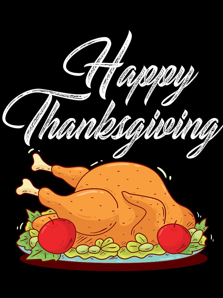 Happy Thanksgiving T-Shirt for Men and Women by AllStarMerch