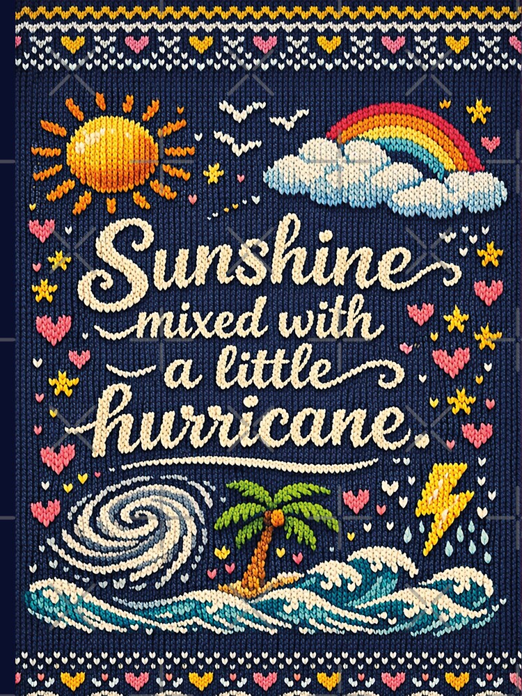 Sunshine mixed with a little hurricane knitting pattern by Mauswohn