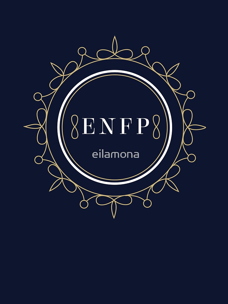 ENFP Ornamental Insignia (dark) by eilamona