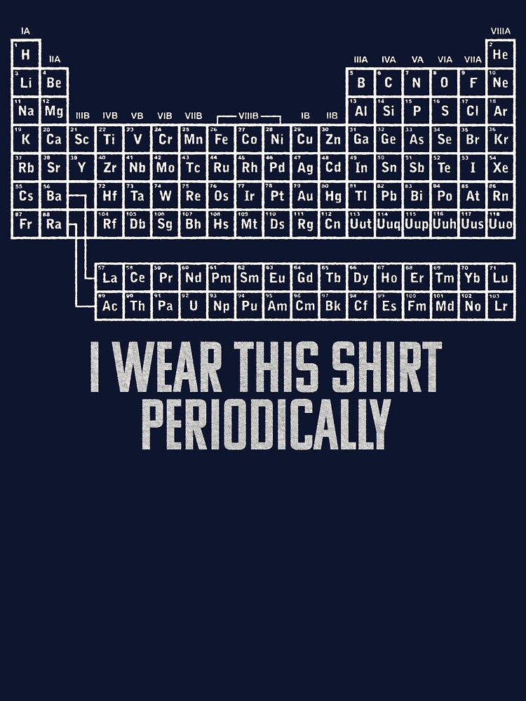 I Wear This Shirt Periodically - Distress Effect - As Worn By Ryland Grace In Project Hail Mary by hesjustken